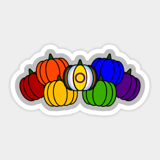 Pride Pumpkins Flag Sticker